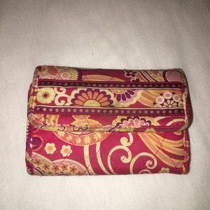 Vera Bradley "Raspberry Fizz" wallet
